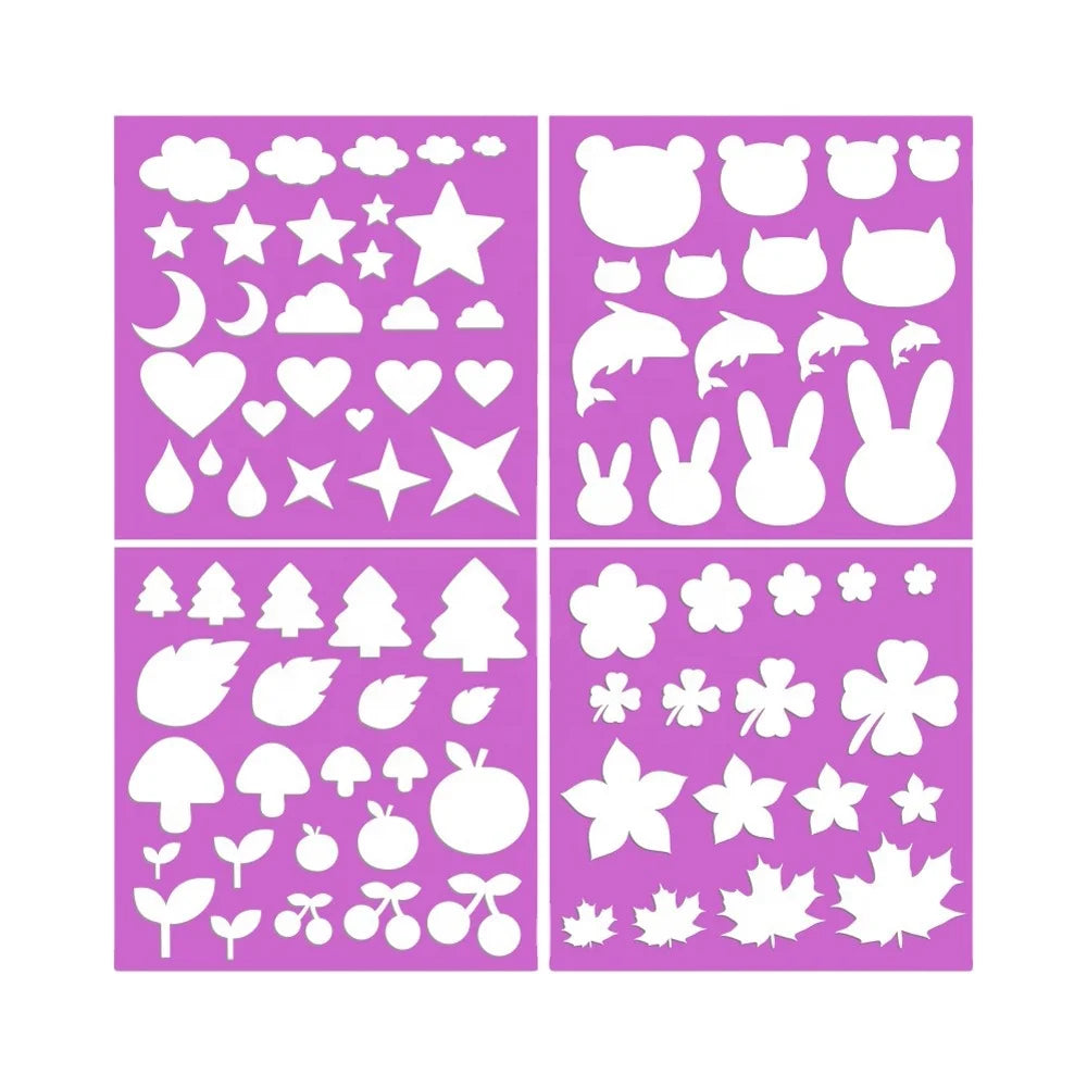 Factory Direct Wool Felting Kit with Custom Laser Cut Felt Craft Patterns Stencil Mold Novelty Gifts