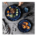 Ceramic Kiln Household Dishes Flat Deep Fish Dishes Creative Rice Dishes