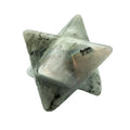 Huiying Best Selling Natural Hand Carved Labradorite Crystal Merkaba 25Mm Craft