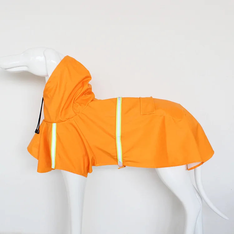 Factory Wholesale Waterproof Pet Dog Raincoat for Medium Large Dog Raincoat Dogs