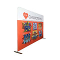 Act Fast Show Promotion Backdrop Fabric Custom Portable  Pop up Booth Advertising Show Display Stand Exhibition Wall Banner