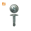 Tornillo Lenteja Punta Broca Wafer Truss Head Self Drilling Screws