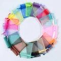 Multicolor Drawstring Organza Bags Jewelry Packaging Bag Candy Wedding Pouch Wholesale Gifts Sweets Pouches