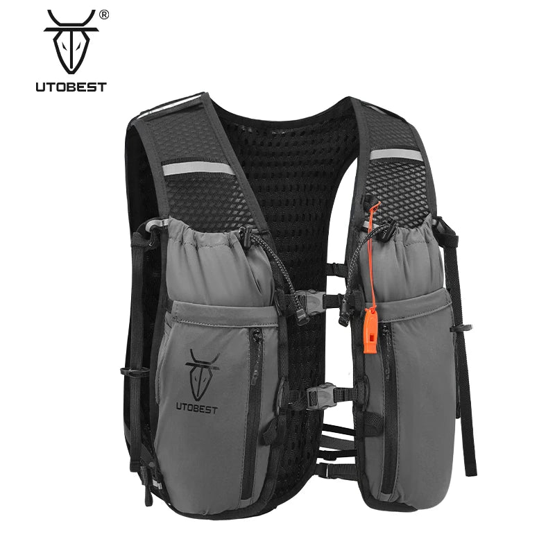UTOBEST  10L Large Capacity Ultra-light Running Vest Hydration Pack Backpack for Cycling Hiking Marathon