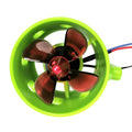1000KV Underwater Brushless Motor Clockwise with with 4-Blade Propellers 12-24V Waterproof Electric Motor Drive Engine