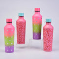 Creative Double-Layer 304 Stainless Steel Small Mouth Vase Water Bottle 500ml Fashionable Vacuum Portable Insulated Vacuum Flask