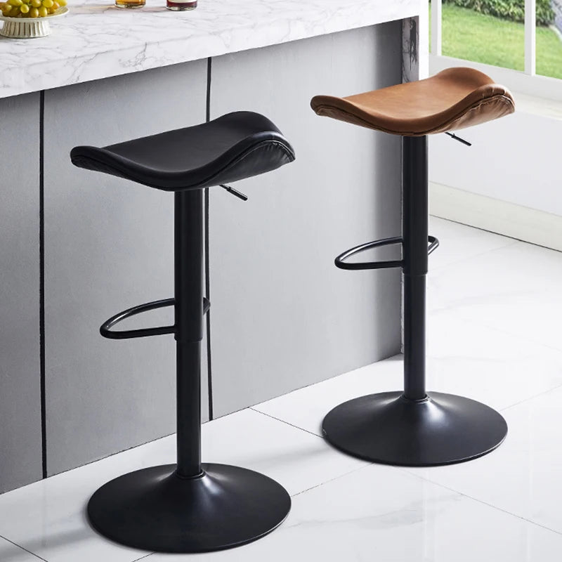 Adjustable Counter Height Bar Stools Swivel Tall Kitchen Counter Island Dining Chair