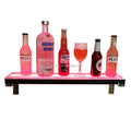 Wall-Mounted LED Lighted Bar Display Shelf with Bracket for Display Racks