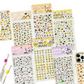 German Wedding Stickers 266 Flash Planning Stickers Blessing Invitation Wedding Planning Stickers Pack