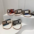 Fashion Designer Luxury Vegan Hand Bag Simple Ladies Crossbody PU Womens Shoulder Bags Underarm Bag Armpit Vintage Geometric