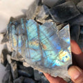 Wholesale Raw Rough Labradorite Stone Natural Labradorite Rough Raw Stone for Home Decoration