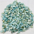 New Crystals Healing Gravel Stone Natural Caribbean Calcite Sky Blue Crystal Chips for Home Decoration