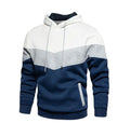 Splicing Hooded Sweatshirt Men's Long Sleeved Hooded Sweatshirt Autumn and Winter Loose Hoodie