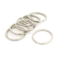 Factory Price Keyring Split Ring 25mm 30mm 28mm Multi Size Metal Good Quality Key Ring for Keychain Making Parts Diy Accessories