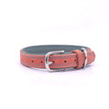 Luxury Vegan Leather Dog Collar Handmade Adjustable Metal Buckle Genuine Vintage Scrub Padded Dot High Quality Pet Collars