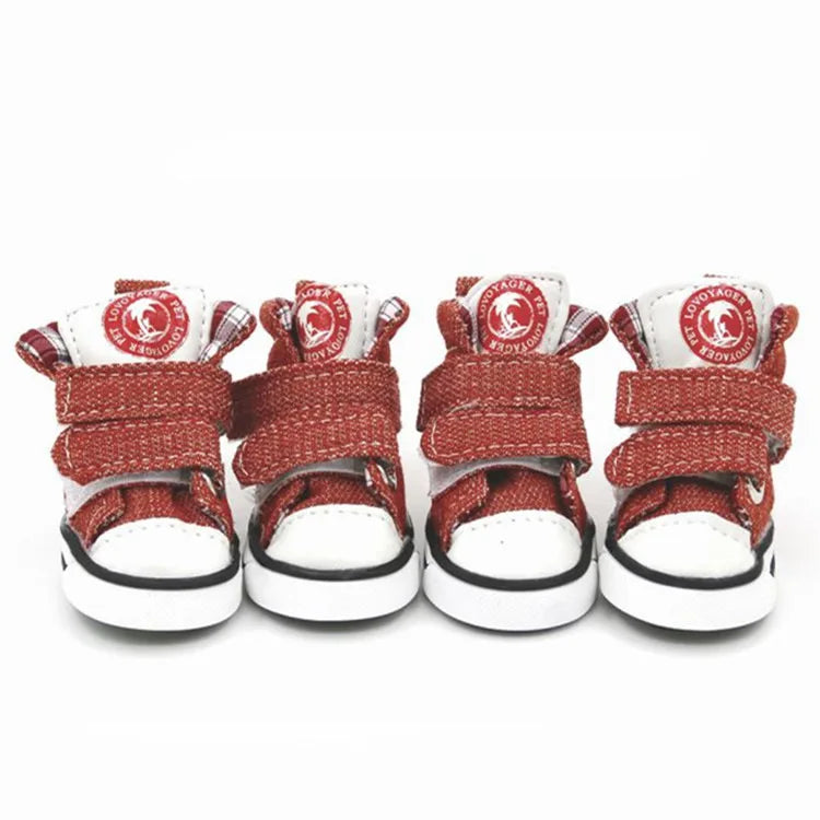 Wholesale Canvas 2022 Spring Summer Winter Dog Shoes Medium