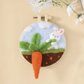 CHENISTORY DIY Wool Felting Painting Embroidery Frame Handmade Needle Wool Painting Picture Canvas Home Decors Crafts Gift