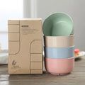 Wholesale Disposable Wheat Straw Soup Bowls BPA Free Eco-Friendly Cheap Personalized