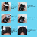 New Trend Travel Size Mini Rice Protein Styling Powder Volumizer Fluffy Hair Volume Texture Style Tinted Powder Dry Shampoo Puff