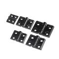 Chinese Factory 180 Degree Black Die-Cast Zinc Hinge Industrial Door 2020/3030/4040/4545 Hinge HY2020Z