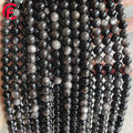 4/6/8/10/12/14/16mm Gold Silver Multicolor Rainbow Eye Obsidian Natural Stone Loose Round Beads for Jewelry Making