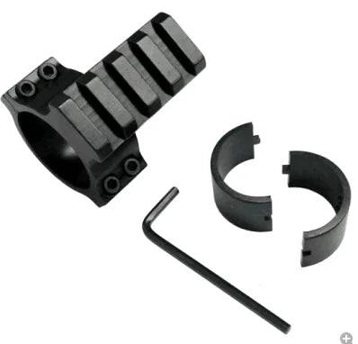 Aluminum 25.4mm 30mm Ring Sight Scope Mount Adapter Hunting Accessories 4 Slots 20mm