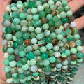 Wholesale Chrysoprase Gemstone Round Natural Australia Jade Stone Loose Beads for DIY Chrysoprase Bracelet