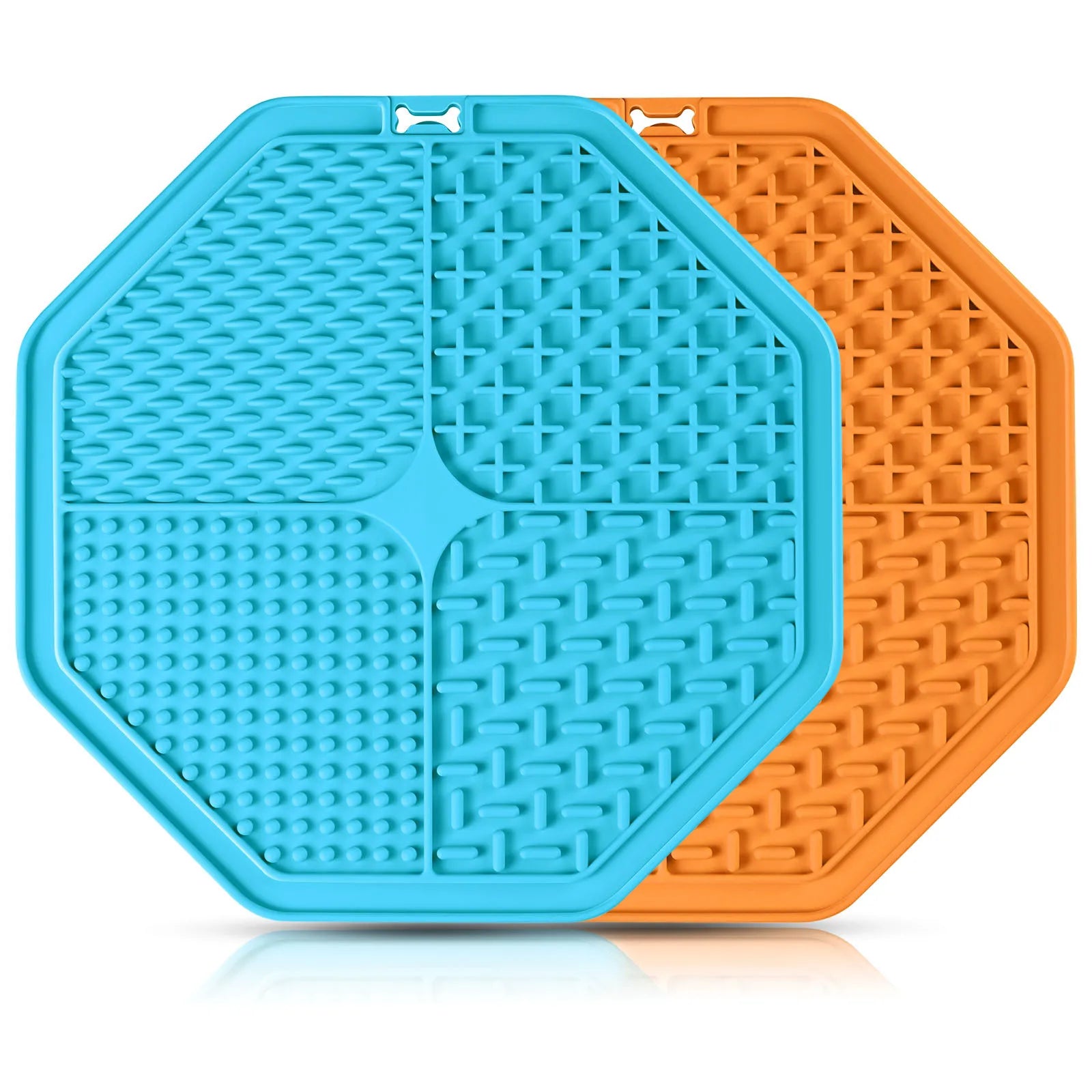 Pet Dog Lick Mat Hot Selling Silicone Bowls for Dogs China Wholesale Dog Slow Feeder Pet Bowls & Feeders 10pcs
