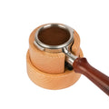 Factory Wholesale Eco-Friendly Wood Barista Tool Set Includes Portafilter Holder Coffee Handle Tamper Station Accessories