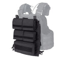IDOGEAR Tactical Zip on Panel Magazine Pouch Mag Holder Zip Pouch Tactical Backpack for AVS JPC2.0 CPC Vest