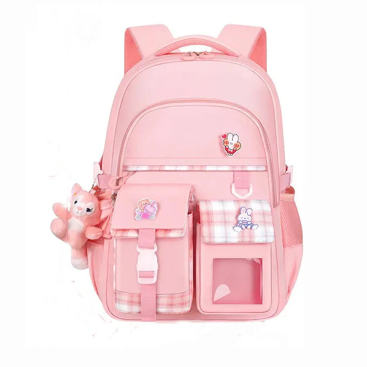 Buehlee BL525 2025 Korean Style Durable Waterproof Large Capacity School Backpack Neutral Pattern Polyester Material Factory