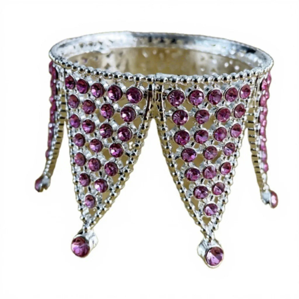 pink Crown Topper Stainless Steel Cup 3 Inch Tumbler Crowns for Sublimation Skinny Tumblers Lid