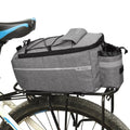 RIDERACE Mountain Bicycle Saddle Bag Reflective MTB Bike Pannier Large Capacity Rear Rack Luggage Pannier Cycling Accessories