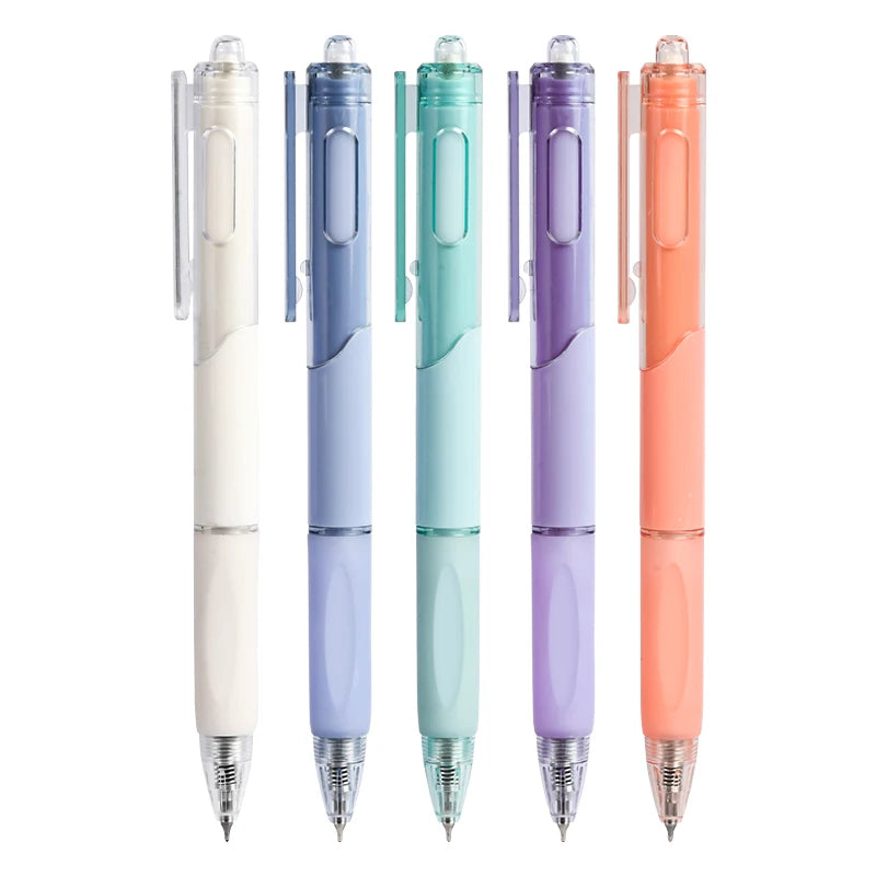 CS 0.5MM Neutral Signing Pen Black Plastic Press Nib Brush Question Gel Pens for Office Student Stationery Supplies