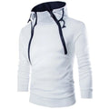Factory Hot Sale Loose And Leisure Cardigan Sweatshirt Fashion Placket Double Zipper Hoodie With Wholesale Price