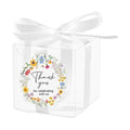 Small Candy Box Clear PVC PET Plastic Cube Box Packaging Wedding Gift Box Transparent
