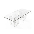Clear Decorate Acrylic Wedding Table Pmma Bridal Table Acrylic Dining Table