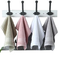 Customize Embroidery logo Small White Face Towel 100% Cotton