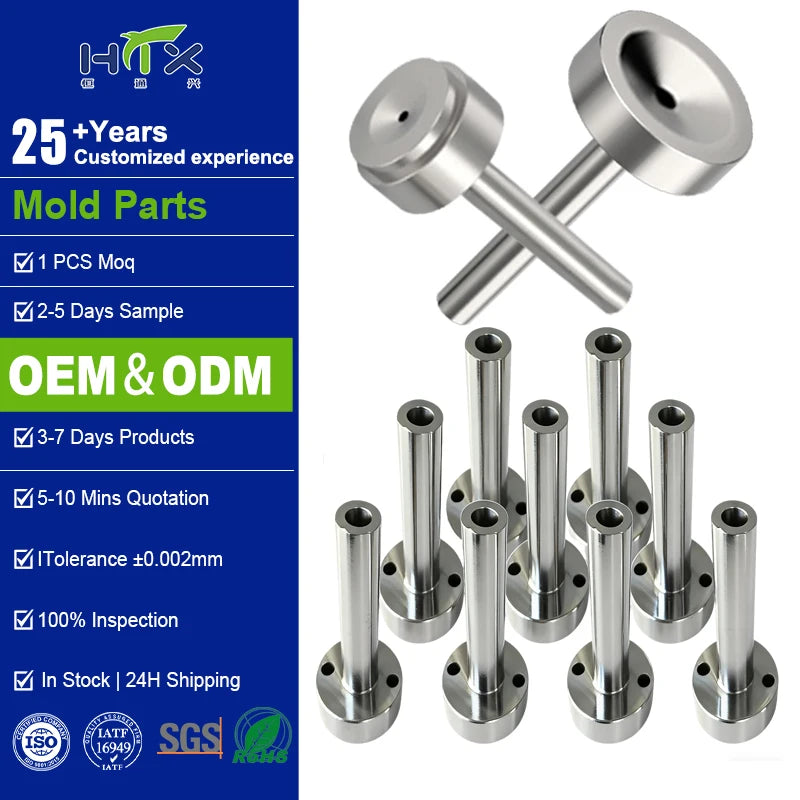 Ingate Sleeve Injection Moulding Punch Accessories Sprue Sleeve Customized Sprue Bush