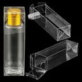 Clear PVC Plastic Folding Boxes Packaging PET Gift Essential Oil Empty Perfume Boxes Recycled Materials Display Box