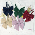 Factory Price Bowtie Ladies Students Flower Wedding Solid Bow Tie Butterfly School Uniform Neck Ties Women Skinny Cravat