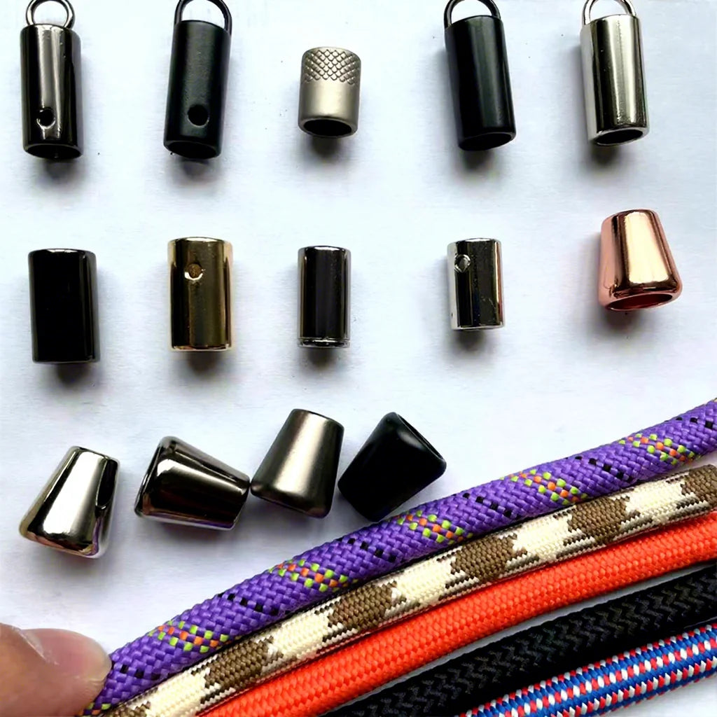 New Phone Spring Lanyard Metal Hook Rotating Clip Hook Accessories 3-11mm Cord End Stopper