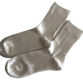 Pure Natural Hemp Fiber Casual Mid Tube Socks for Women Jacquard Knit Soft Can Be Customized Hot Sale 100% Hemp Yarn Socks