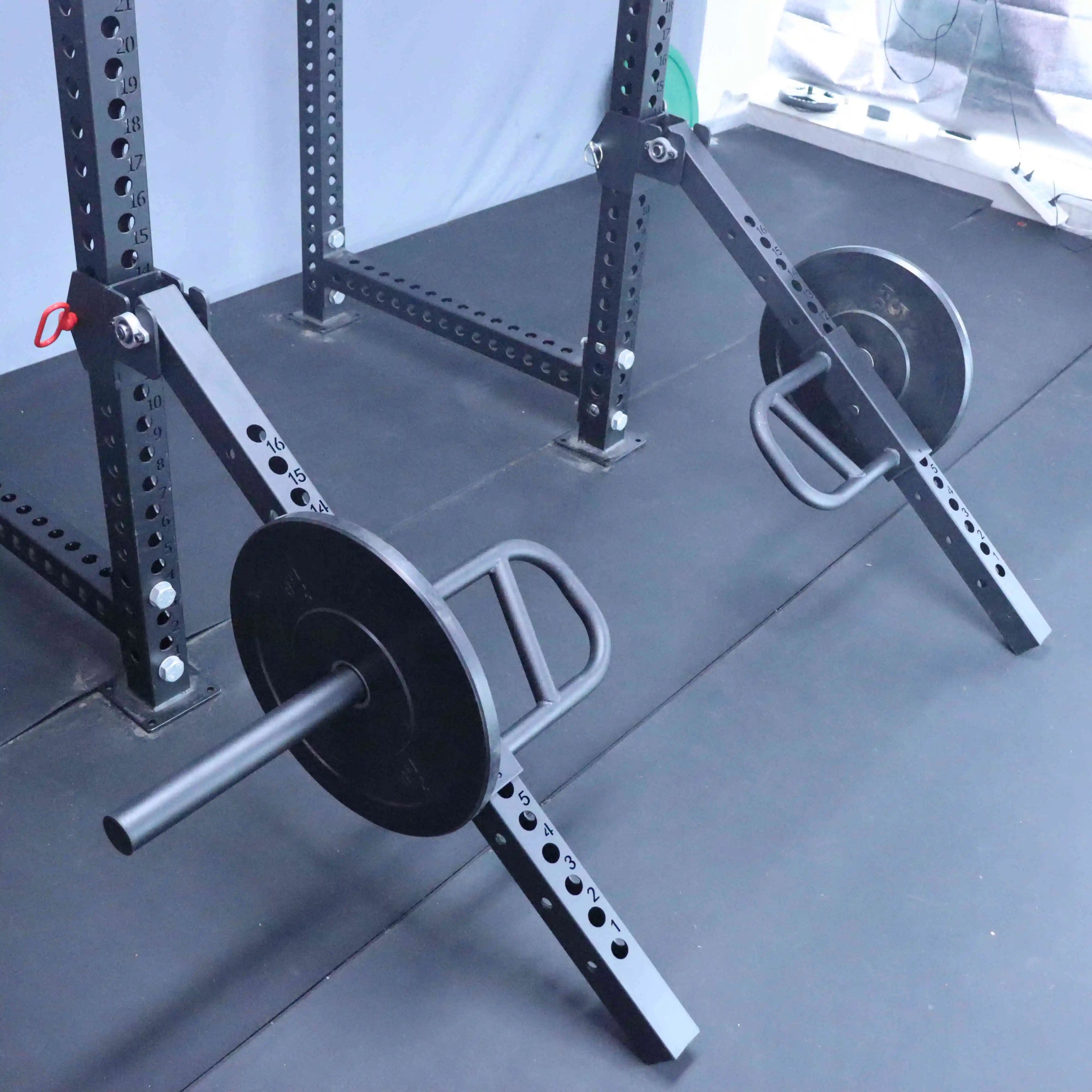Pusher Fitness Equipment - Strength Training Incline Jammer Arms for Chest & Arm Workouts