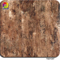 TSAUTOP Brown Stone Marble Design Hydro Dipping With Spray Paint Aqua Print Film