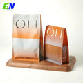 100% Fully Recyclable Food Grade Flat Bottom Pouch with Zipper Custom Printed Coffee Pouch Customized  Good Price
