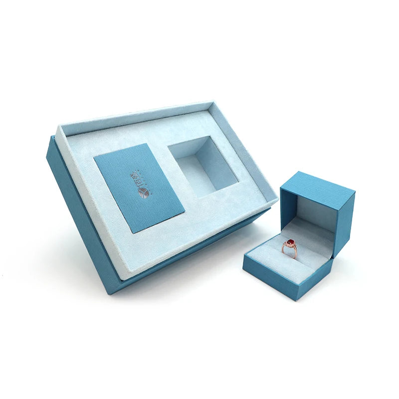 One Top Customization Paper Box Packaging Necklace Jewelry Box Custom Jewelry Packaging