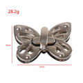 Various Color Handbag Butterfly Turn Lock Hardware Metal Bag Purse Twist Lock