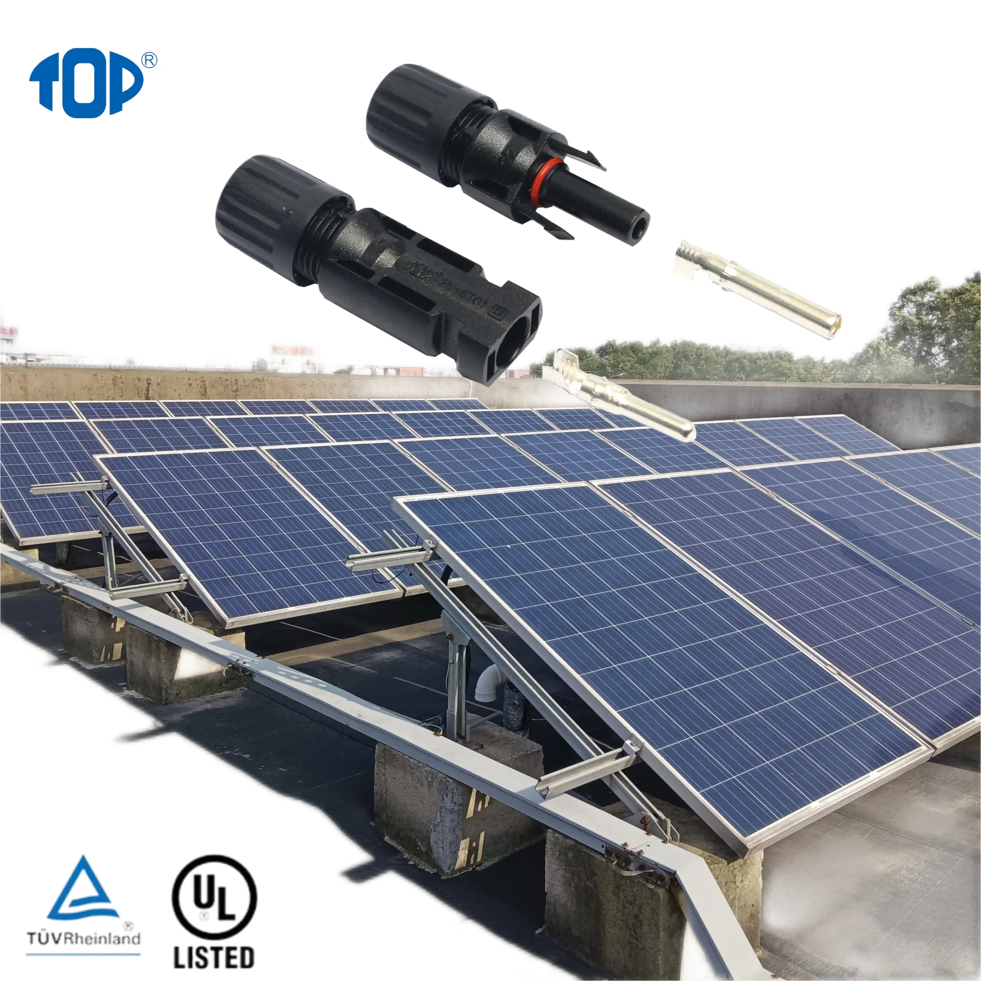 New Fast Slide Battery Connector For Solar System