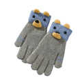 Cheap Children Outdoor Full Finger Hand Warm Mittens Winter Knitted Kids Gloves Winter